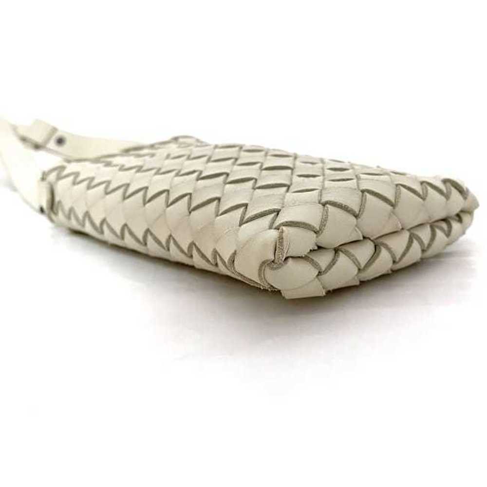 Bottega Veneta smartphones woven White Bag Intrecciato Beige pochette - Picture 6 of 9